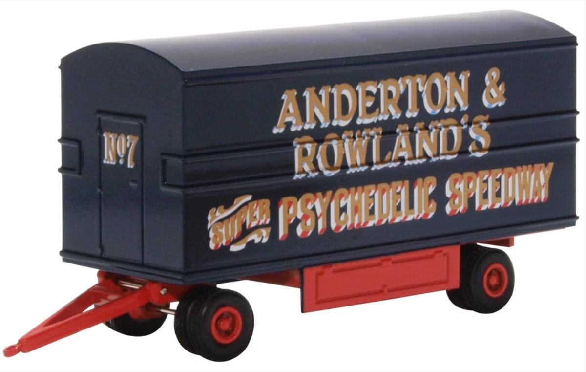 Oxford Diecast Showground Dodgem Trailer Anderton &amp; Rowlands OD76DTR002