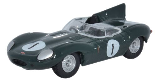 Oxford Diecast Jaguar D Type 1956 Le Mans OD76DTYP001