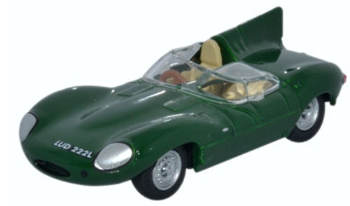 Oxford Diecast Jaguar D Type Green OD76DTYP004