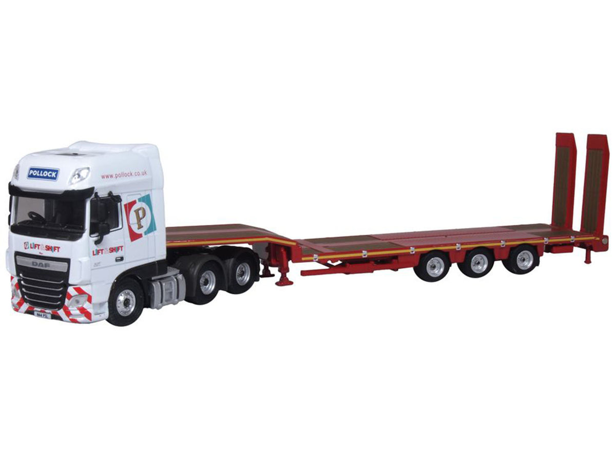 DAF XF Euro 6 Semi Low Loader Pollock Lift & Shift