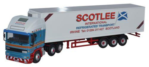 Oxford Diecast ERF EC Olympic 40ft Fridge Scotlee Transport OD76EC001