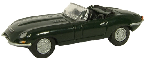 Oxford Diecast Jaguar E Type Convertible Racing Green OD76ETYP001