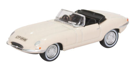 Oxford Diecast Jaguar E Type White OD76ETYP013