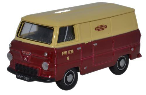 Oxford Diecast Ford 400E Van British Rail OD76FDE001