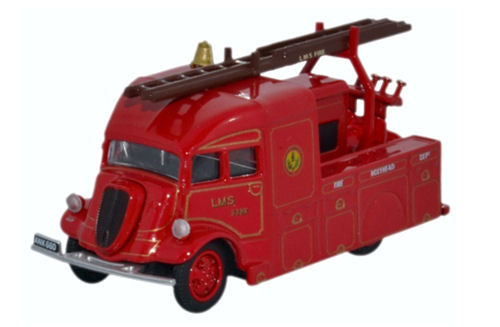 Oxford Diecast Fordson Heavy Pump Unit London Fire Brigade OD76FHP002