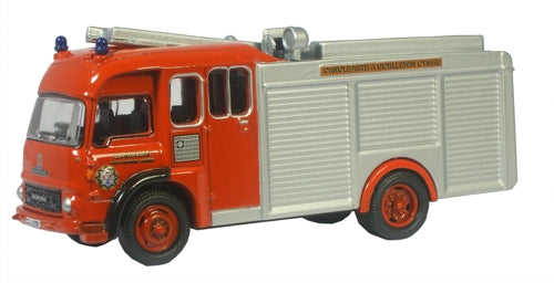 Oxford Diecast Bedford TK Fire Engine Mid &amp; West Wales OD76FIRE001