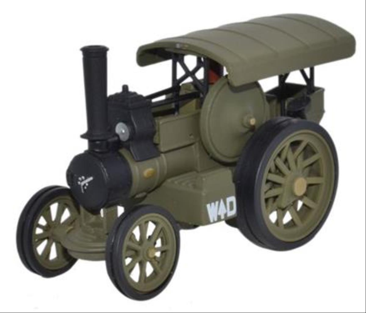 Oxford Diecast Fowler B6 Road Locomotive WW1 France OD76FOW003