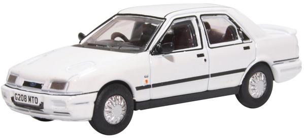 Oxford Diecast Ford Sierra Sapphire Diamond White OD76FS005