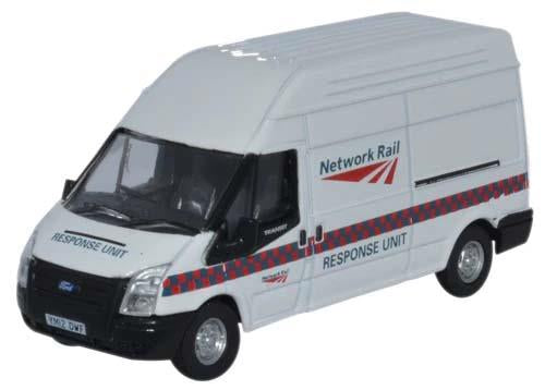 Oxford Diecast Ford Transit MkV LWB High Network Rail Response Unit OD76FT022