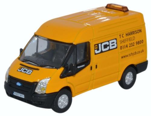 Oxford Diecast Ford Transit MkV SWB Medium Roof JCB OD76FT027