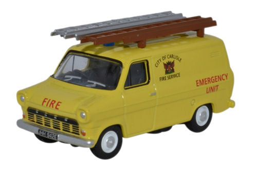 Oxford Diecast Ford Transit MkI City of Carlisle Fire Service OD76FT1004