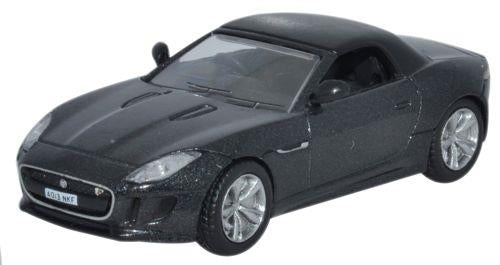 Oxford Diecast Jaguar F Type Stratus Grey OD76FTYP004