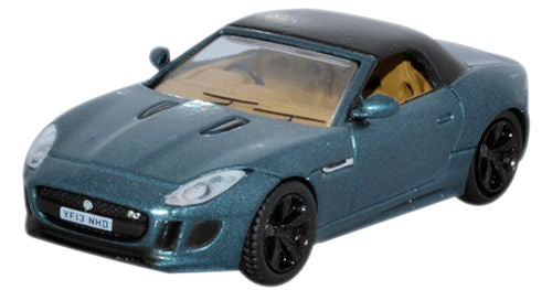 Oxford Diecast Jaguar F Type British Racing Green Metallic OD76FTYP005