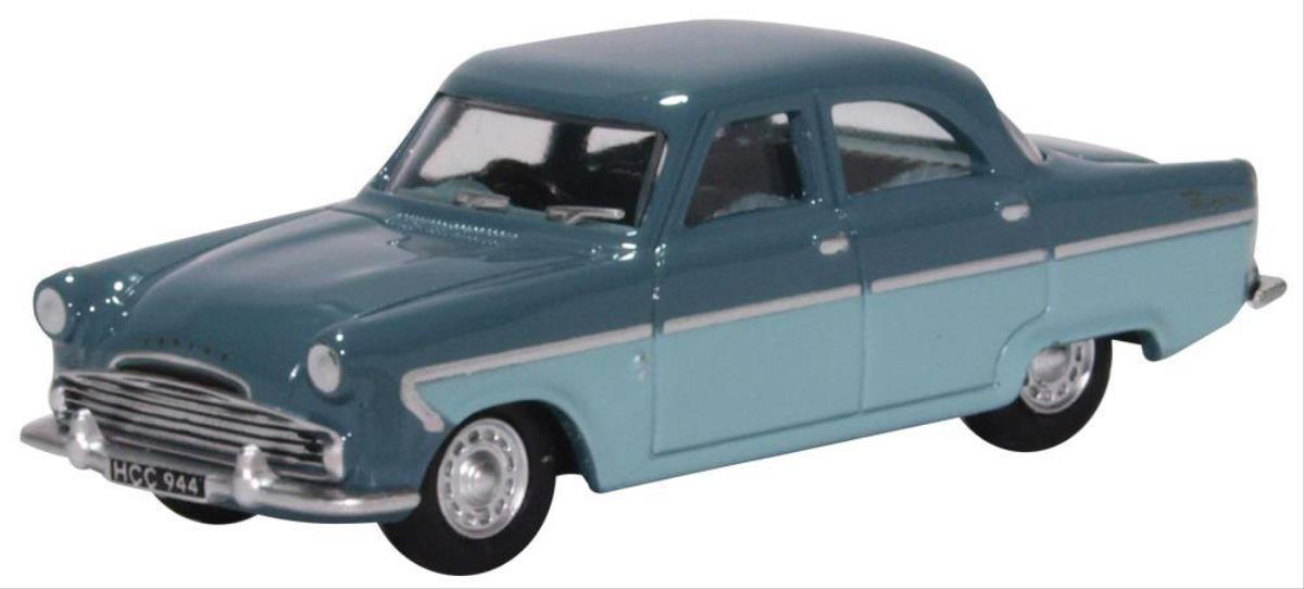 Oxford Diecast Ford Zodiac MkII Shark Blue/Pompadour Blue OD76FZ001