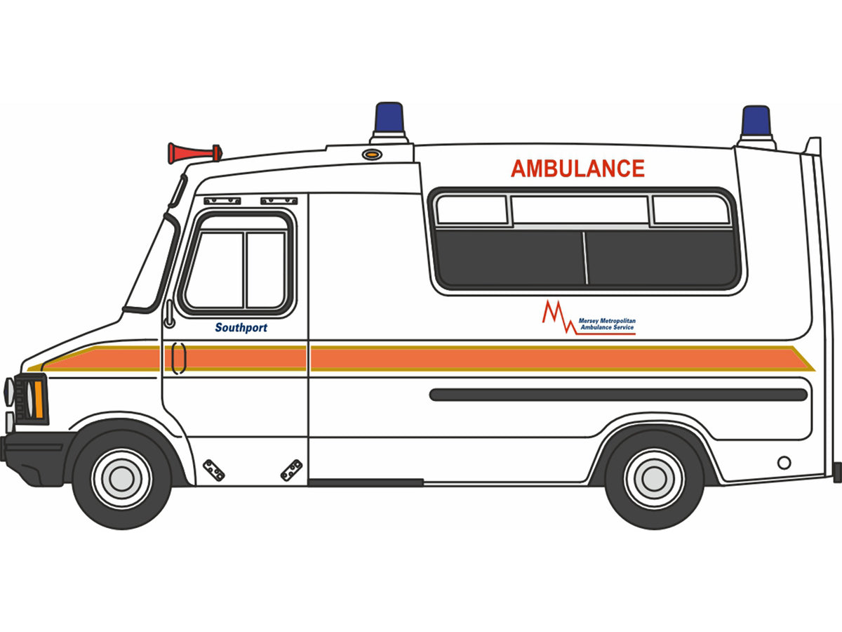 Bedford CF Hanlon Ambulance Merseyside Ambulance Service