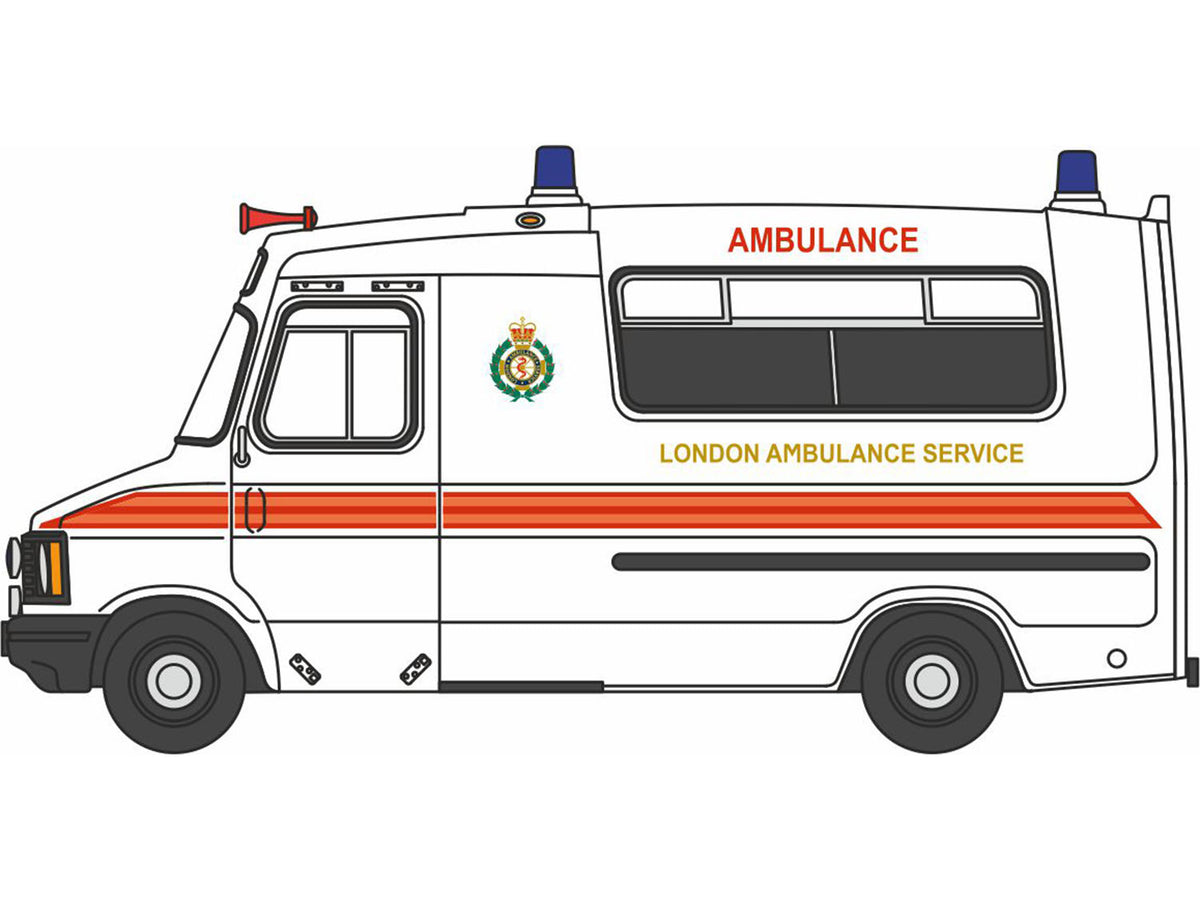 Bedford CF Hanlon Ambulance London Ambulance Service OFAH