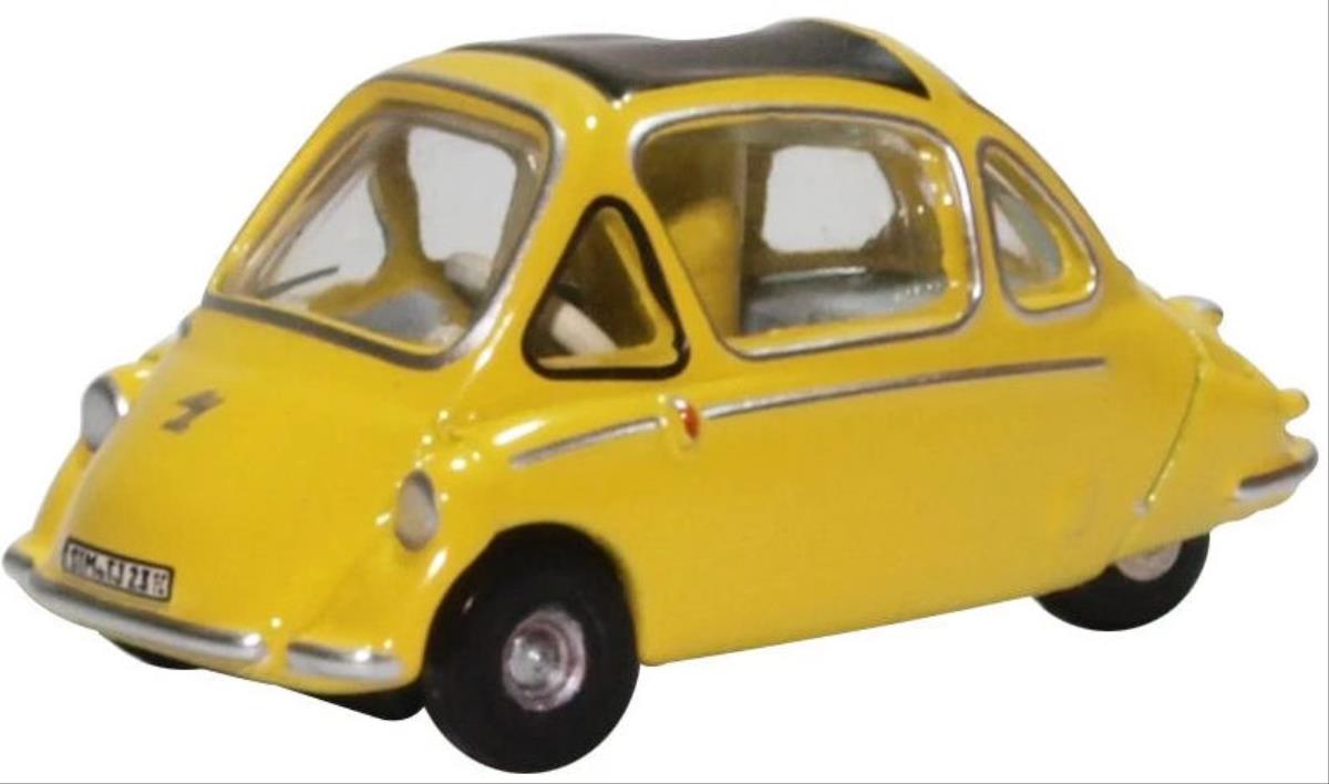 Oxford Diecast Heinkel Kabine Yellow OD76HE003