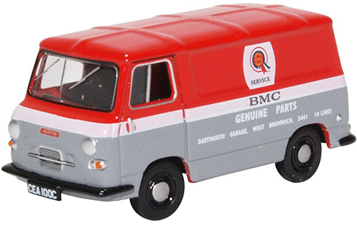 Oxford Diecast Austin J4 Van BMC Parts OD76J4004