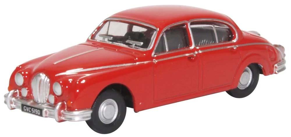 Oxford Diecast Jaguar MkII Carmen Red OD76JAG2007