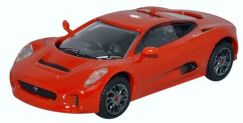 Oxford Diecast Jaguar C-X75 Prototype Orange OD76JCX75002