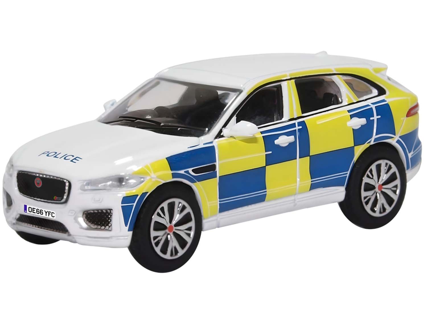 Oxford Diecast Jaguar F Pace Police OD76JFP004