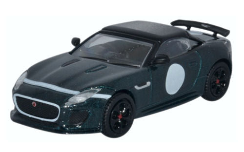 Oxford Diecast Jaguar F-Type Project 7 British Racing Green OD76JFT001