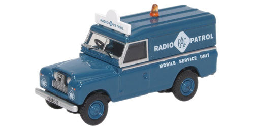 Oxford Diecast Land Rover Series II LWB Hard Top RAC Radio Patrol OD76LAN2017