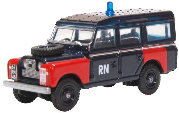 Oxford Diecast Land Rover Series II LWB Station Wagon Navy Bomb Disposal OD76LAN2021