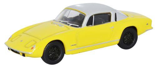 Oxford Diecast Lotus Elan Plus2 Yellow/Silver OD76LE001