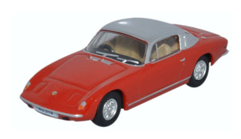 Oxford Diecast Lotus Elan Plus2 Red/Silver OD76LE003