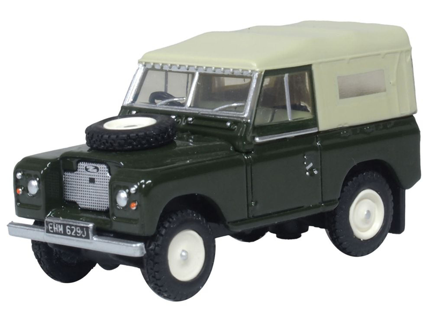 Land Rover Series IIa SWB Canvas Bronze Green