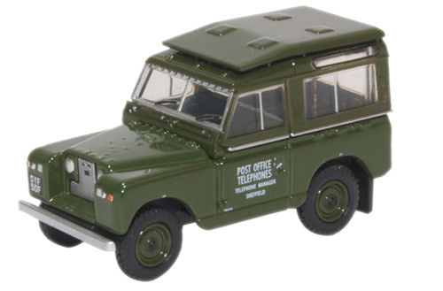 Oxford Diecast Land Rover Series II SWB Hard Top Post Office Telephones OD76LR2S003