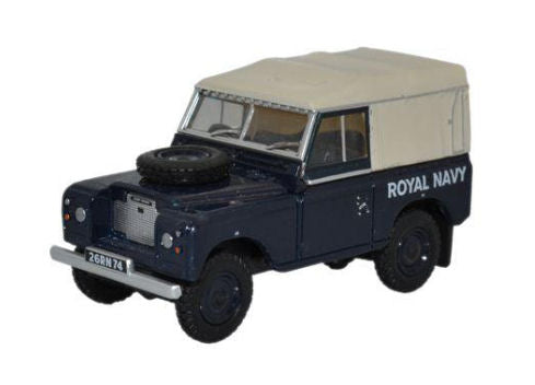 Oxford Diecast Land Rover Series III SWB Canvas Royal Navy OD76LR3S004