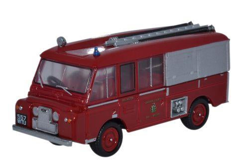 Oxford Diecast Land Rover FT6 Carmichael Cheshire County Fire Brigade OD76LRC001