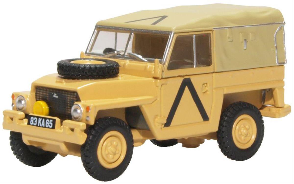 Oxford Diecast Land Rover Lightweight Gulf War OD76LRL008