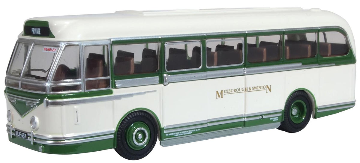 Oxford Diecast Leyland Royal Tiger Mexborough &amp; Swinton OD76LRT010