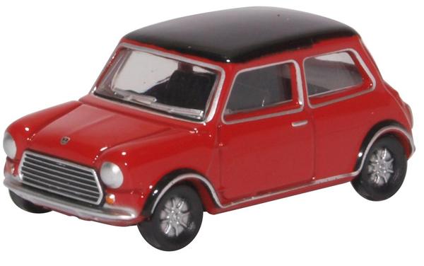 Oxford Diecast Mini Cooper S MkII Tartan Red/Black OD76MCS003