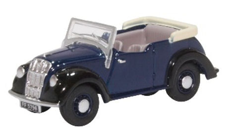 Oxford Diecast Morris Eight E Series Tourer Dark Blue OD76ME006