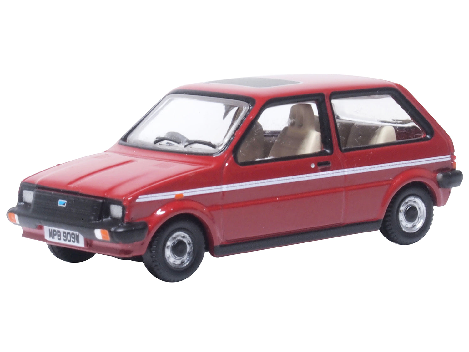 Oxford Diecast Austin Mini Metro Vermillion Princess Diana OD76MET001