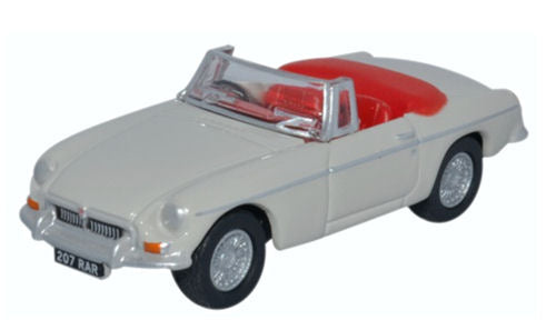 Oxford Diecast MGB Roadster Chelsea Grey OD76MGB007