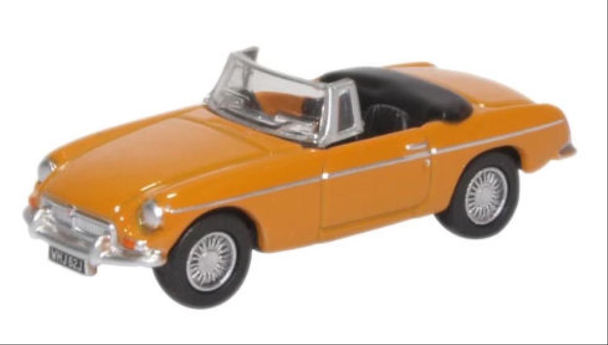 Oxford Diecast MGB Roadster Bronze Yellow OD76MGB009