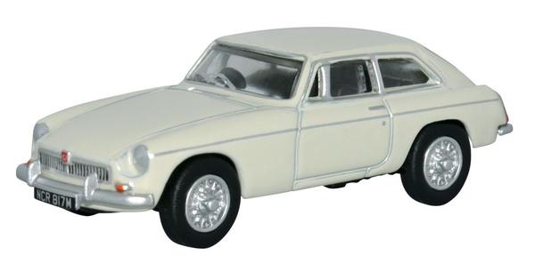 Oxford Diecast MGB GT Glacier White OD76MGBGT003