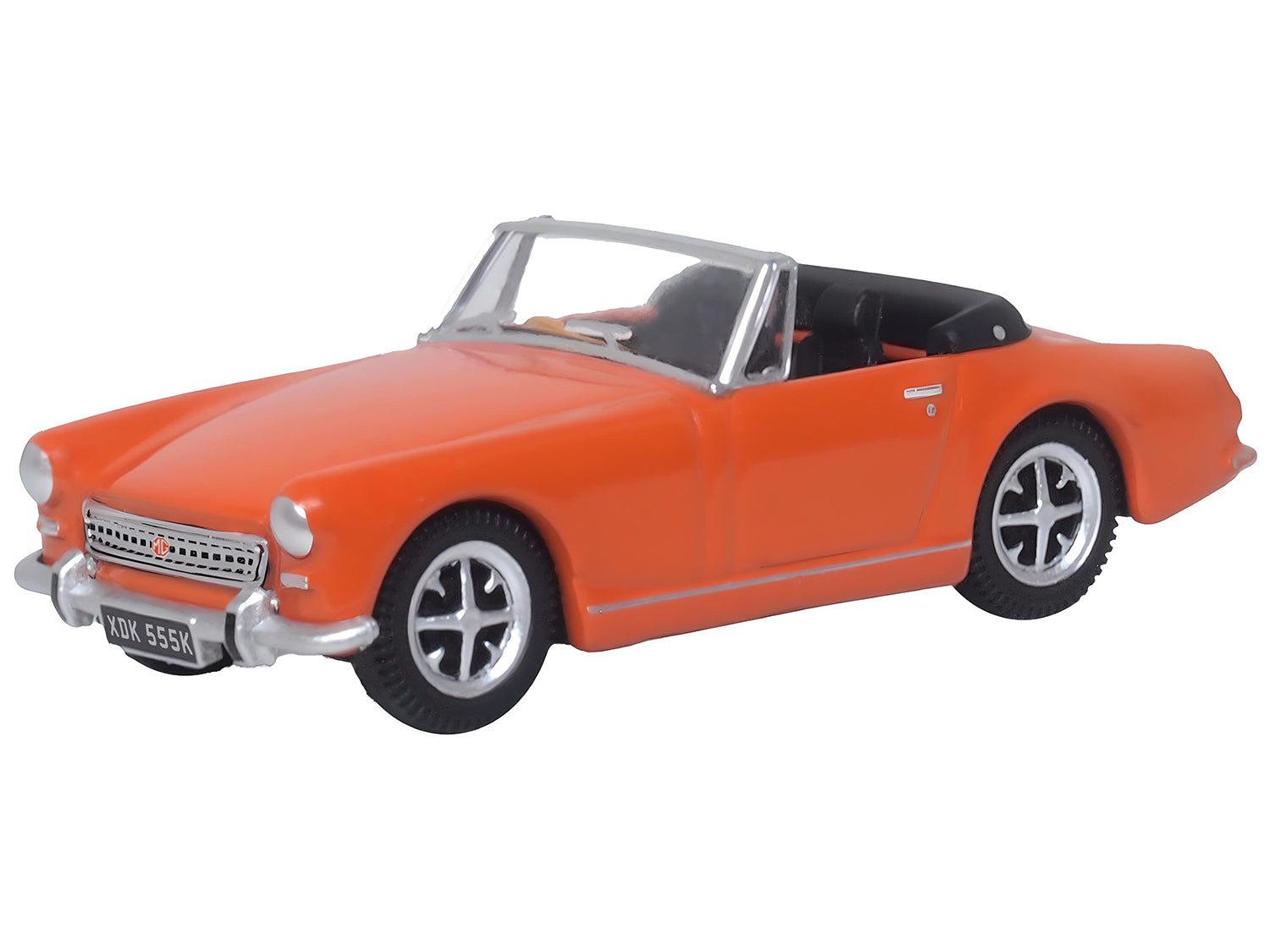 Oxford Diecast MG Midget MkIII Blaze Orange OD76MGM001