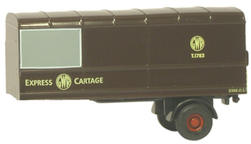 Oxford Diecast GWR Horse Van Twin Trailer Pack OD76MH011T
