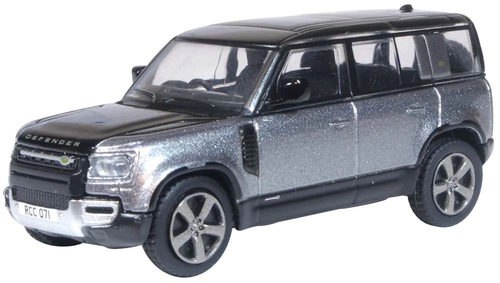 Oxford Diecast Land Rover Defender 110X Eiger Grey OD76ND110X002