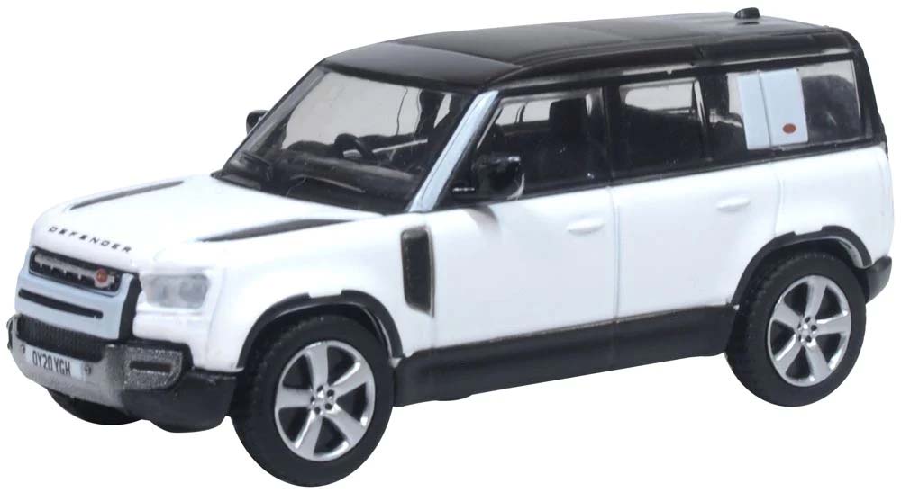 Oxford Diecast Land Rover Defender 110X New Fuji White OD76ND110X003