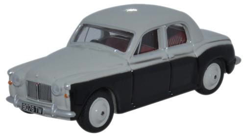 Oxford Diecast Rover P4 Smoke Grey/Black OD76P4001