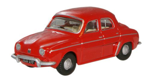 Oxford Diecast Renault Dauphine Red OD76RD004