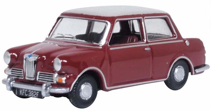 Oxford Diecast Riley Elf MkIII Damask Red/Whitehall Beige OD76RE004