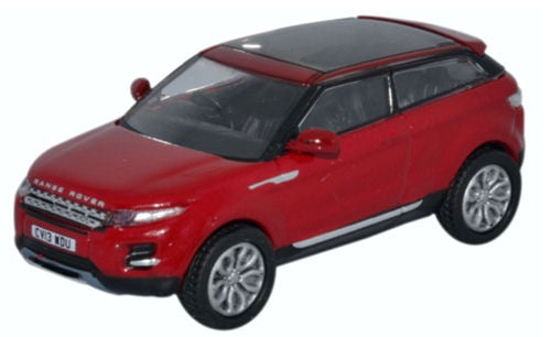 Oxford Diecast Range Rover Evoque Firenze Red OD76RR005